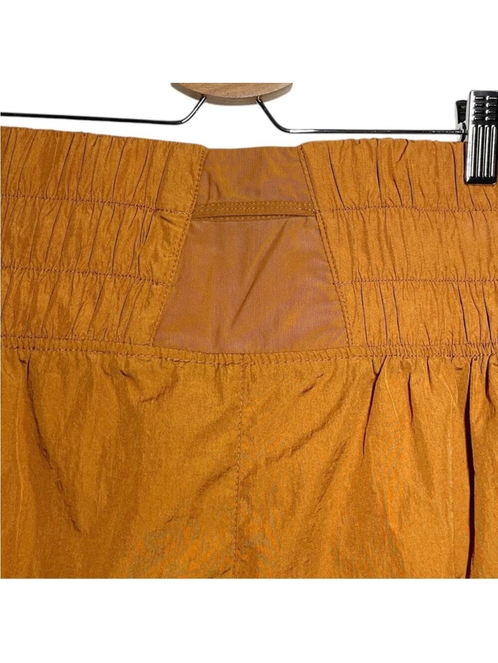Free People Rust Orange Athletic Shorts - Picture 6 of 9